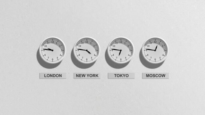 Time in different cities