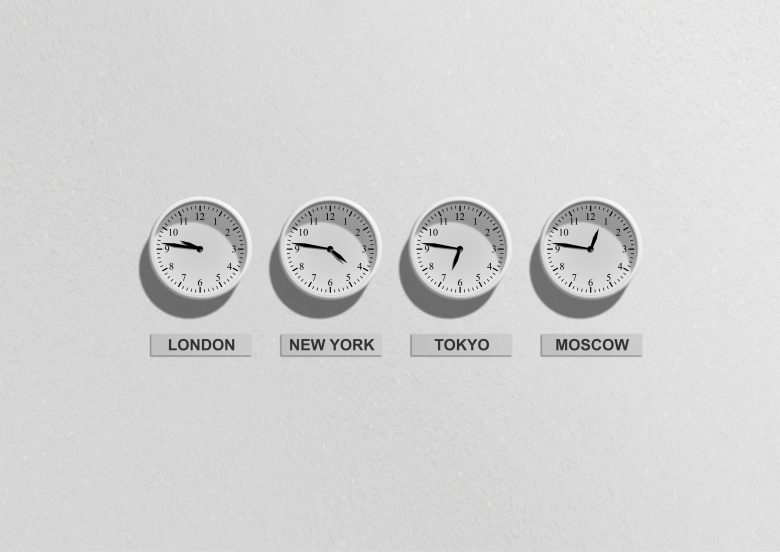 Time in different cities