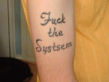 fuck the systsem