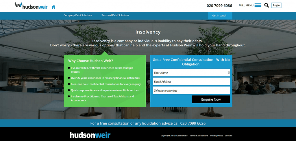 How to increase conversion rate on your site: Hudson Weir
